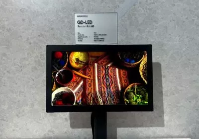 samsung -led oled display tv monitor panel qd-led